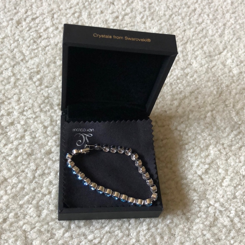 Blue bracelet